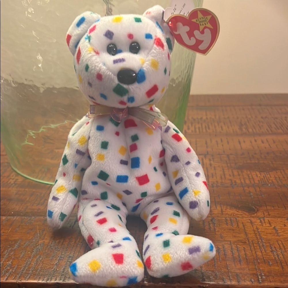 Ty 2k beanie baby rare with tag errors